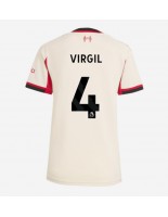 Liverpool Virgil van Dijk #4 Bortedrakt Dame 2025-26 Korte ermer